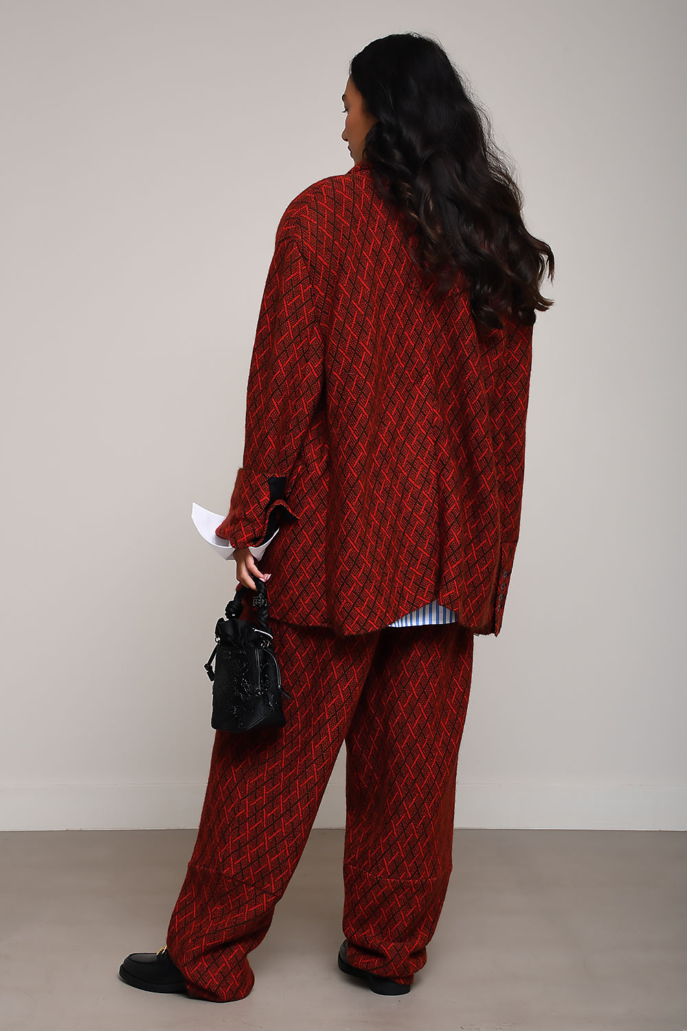 Olly jacquard blazer