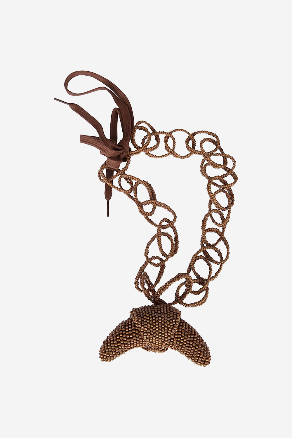 Jejia - Tea chain croissant necklace