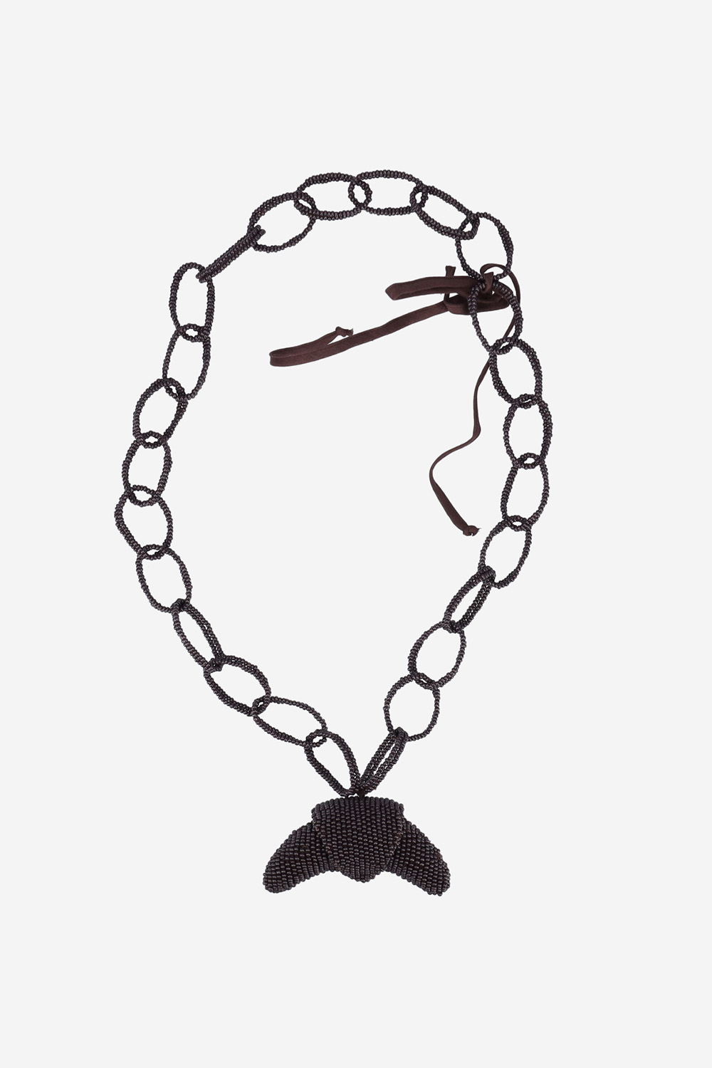 Jejia - Tea chain croissant necklace