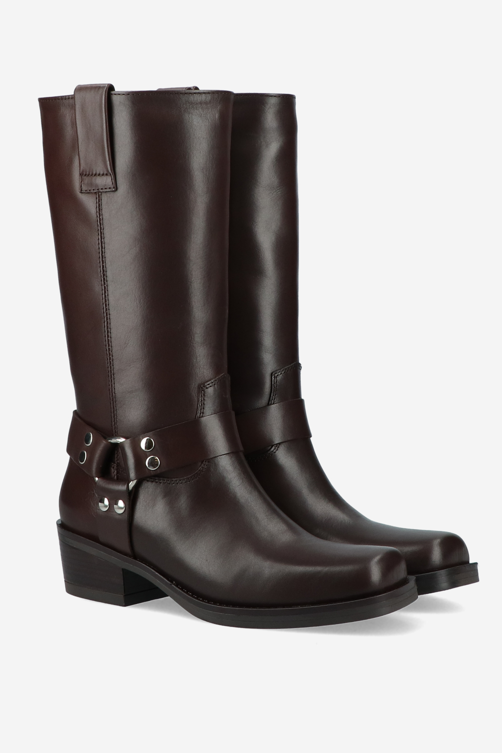 Julia Cerutti - Buckle leather boots