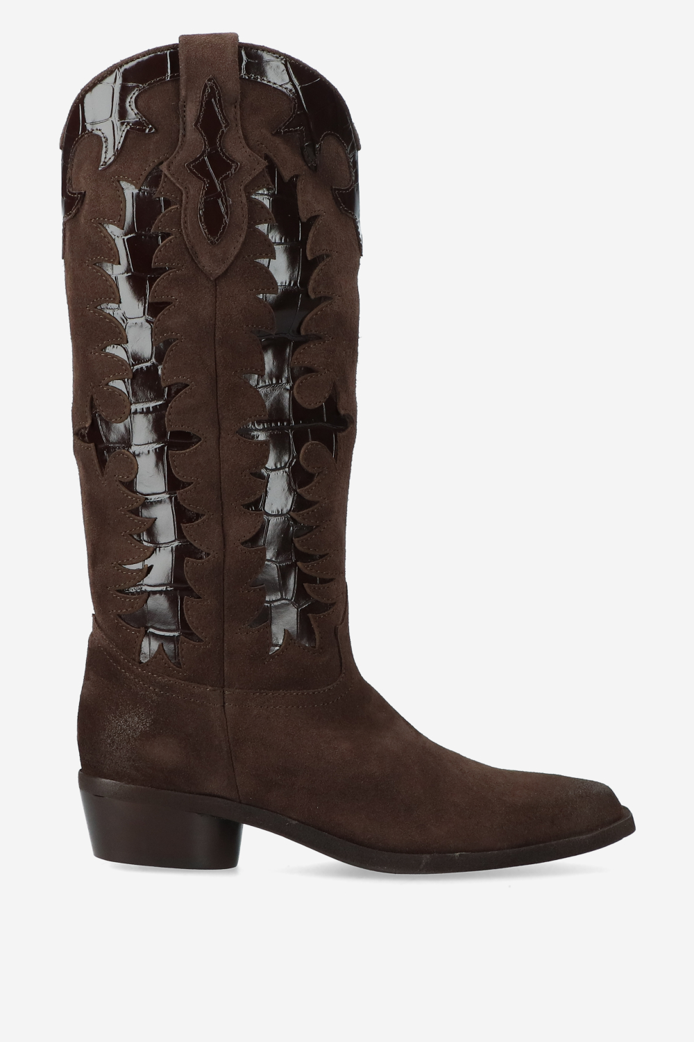 Julia Cerutti - Western suede boots