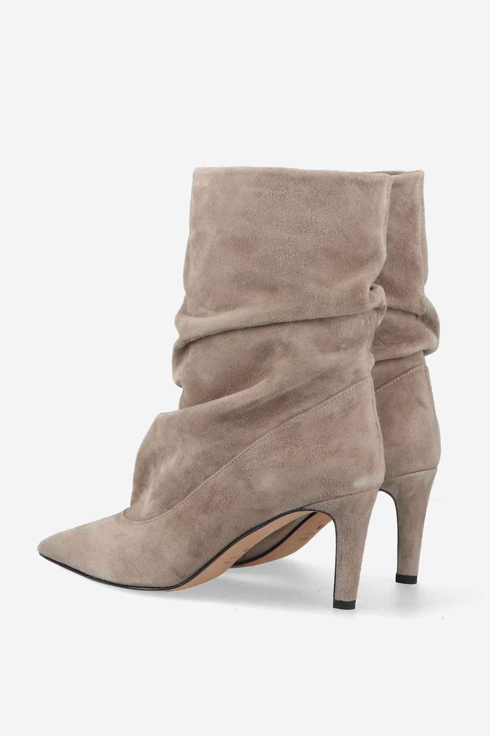 Slouchy suede boots