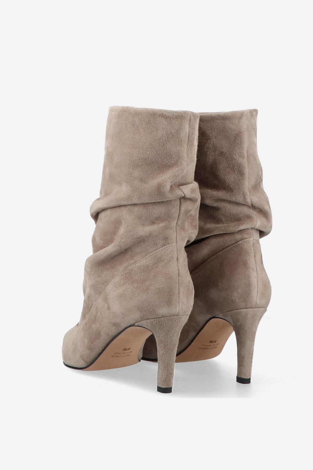 Slouchy suede boots