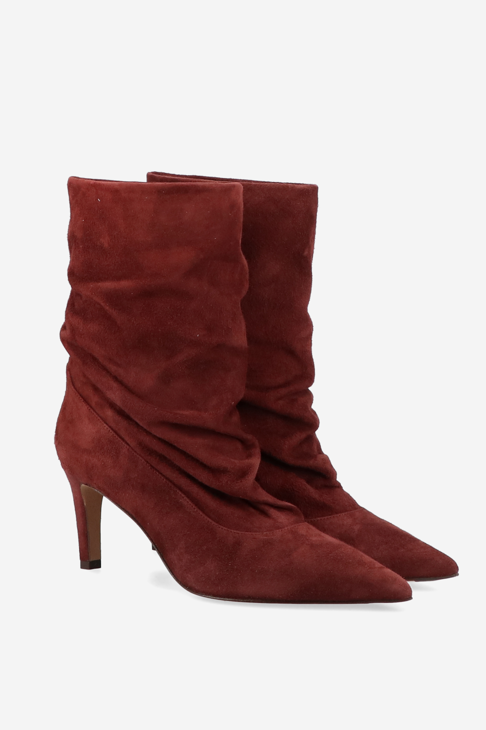 Slouchy suede boots