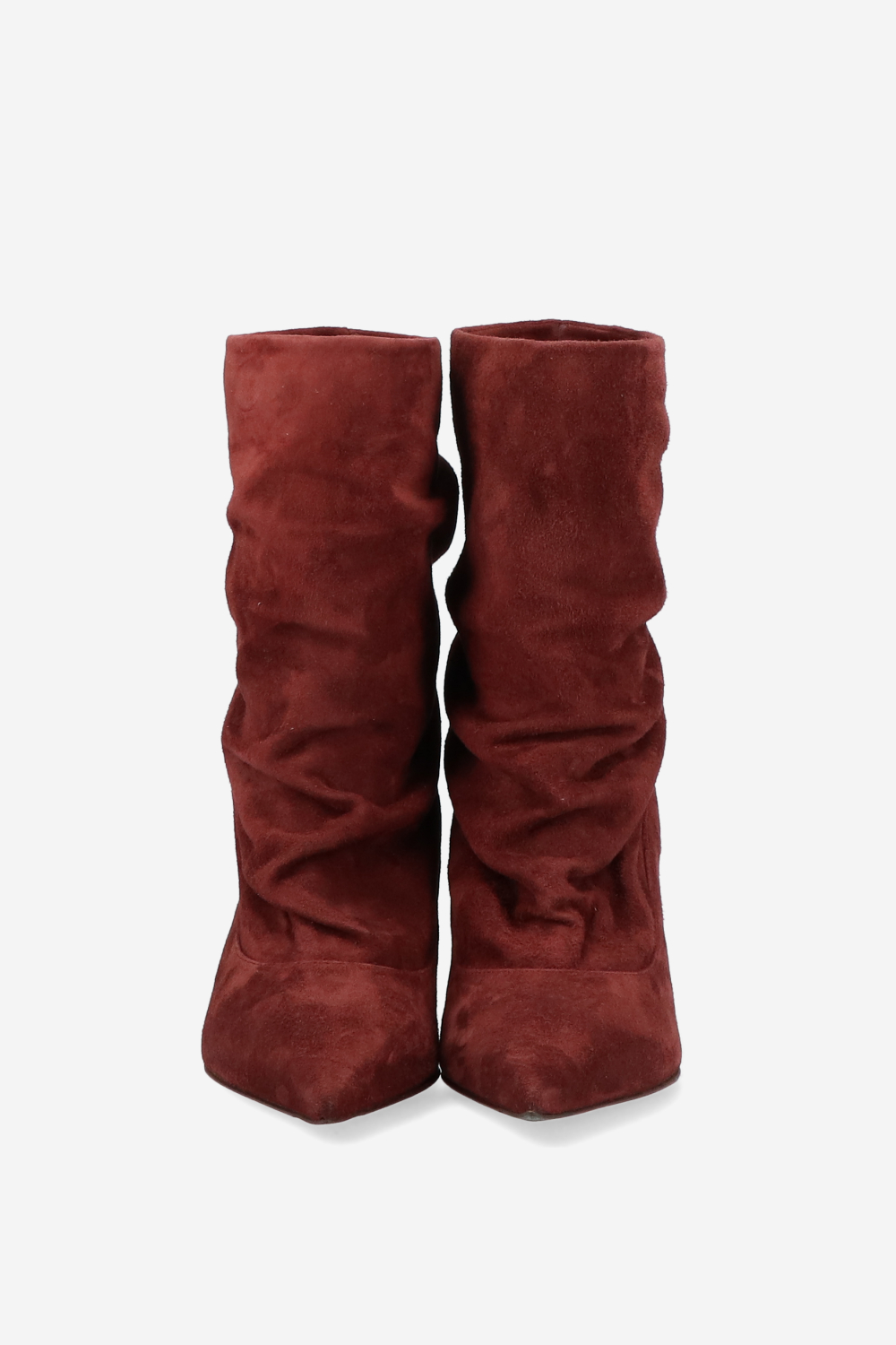 Slouchy suede boots