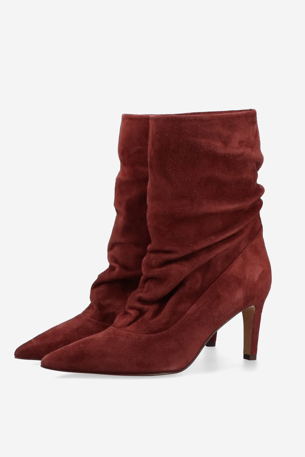 Slouchy suede boots