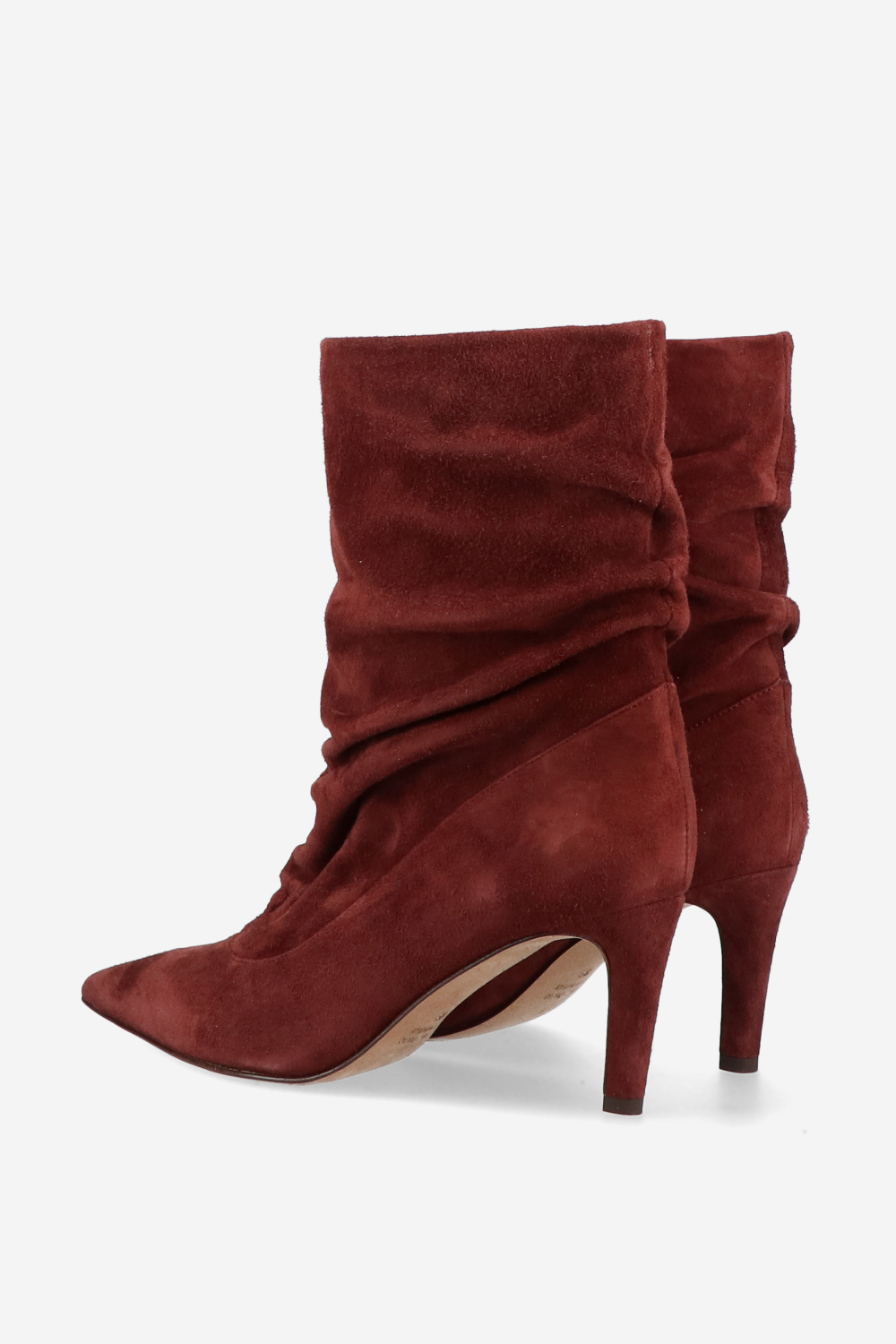 Slouchy suede boots
