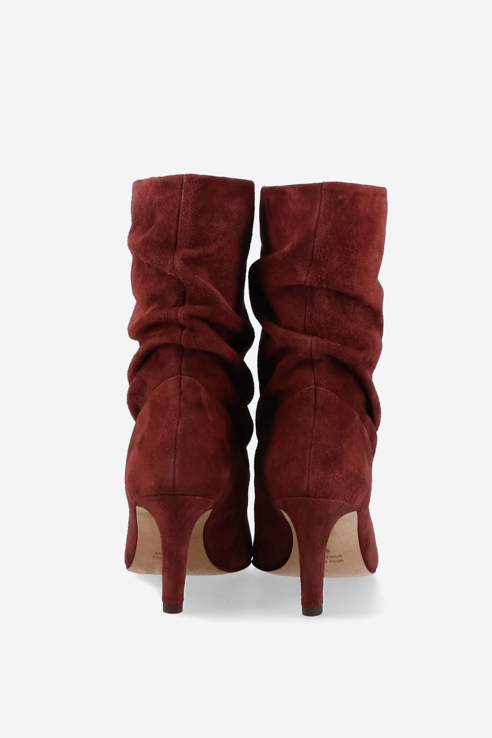 Slouchy suede boots