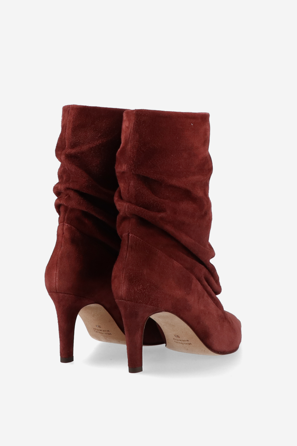 Slouchy suede boots