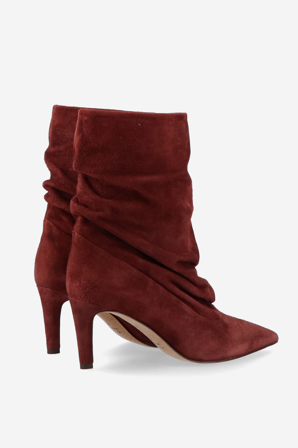 Slouchy suede boots