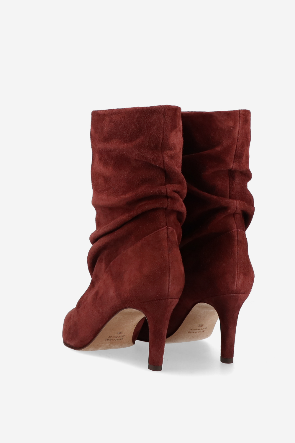 Slouchy suede boots
