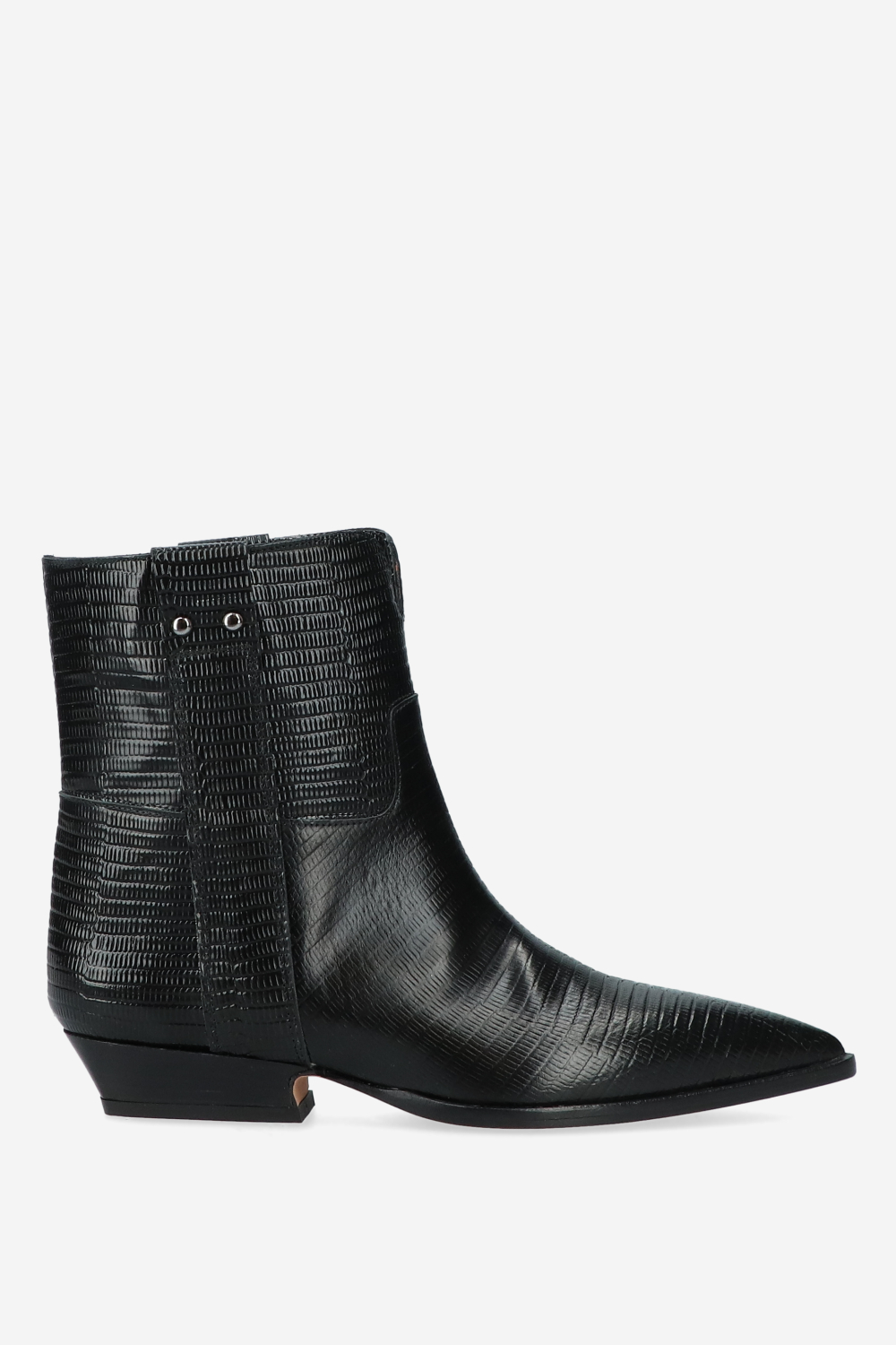 Julia Cerutti - Croco leather ankle boots