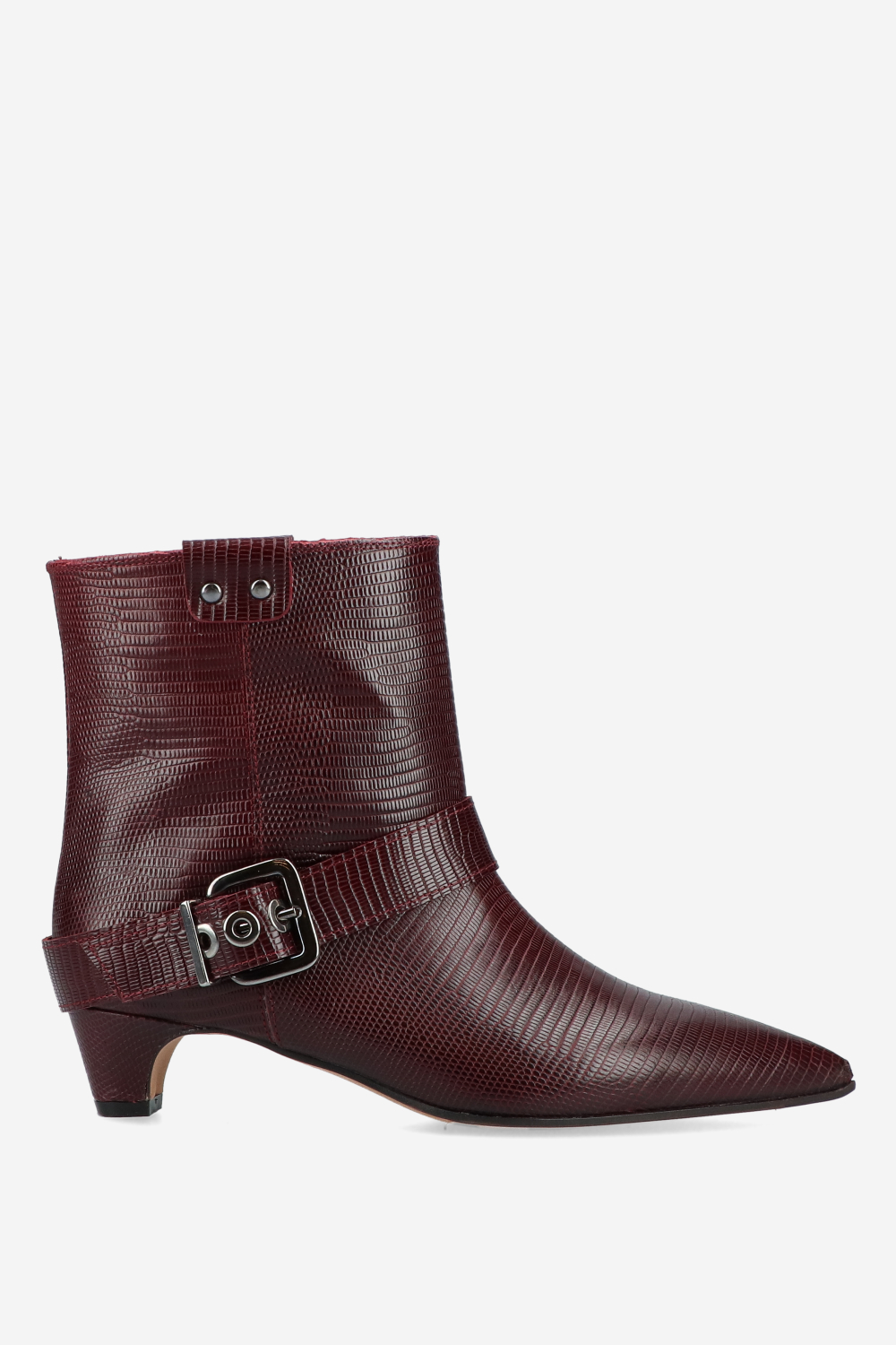 Julia Cerutti - Croco buckled leather boots