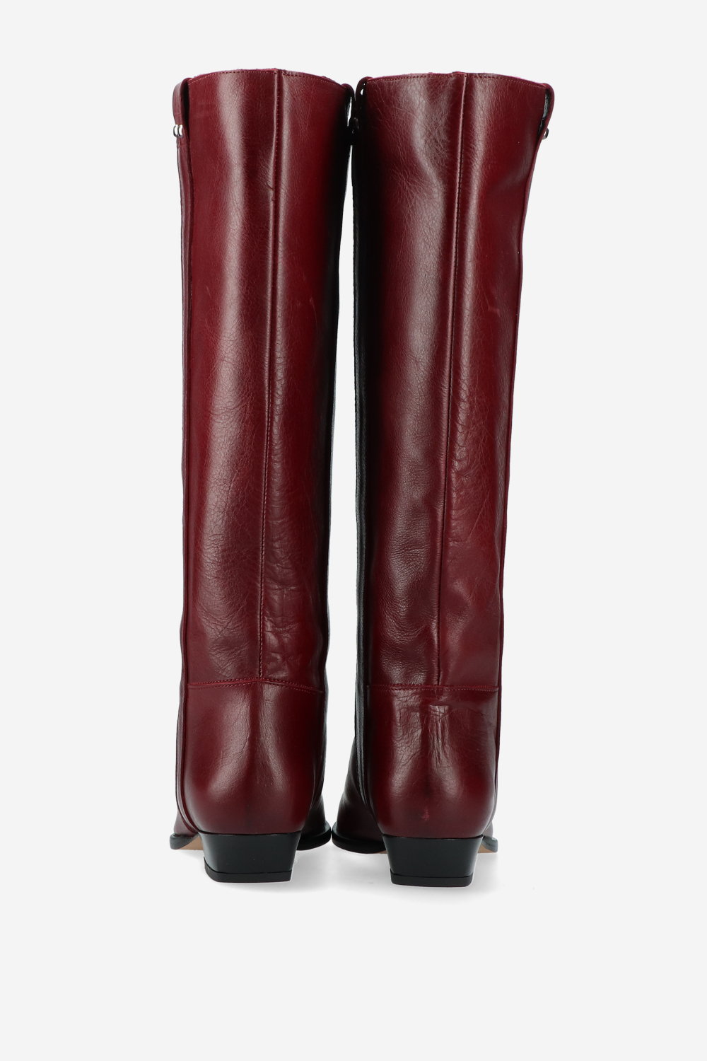 Knee-high leather boots