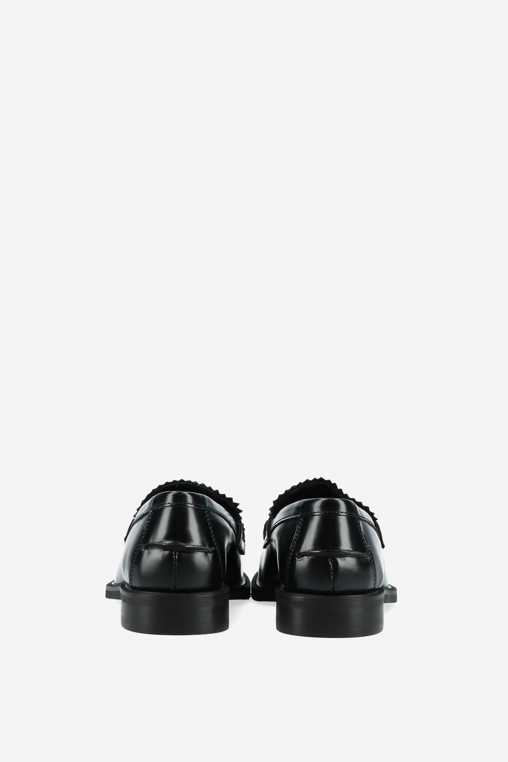 Polished leather loafers