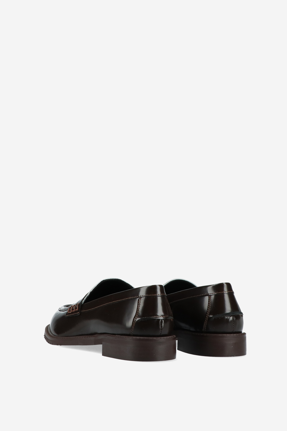 Penny leather loafers