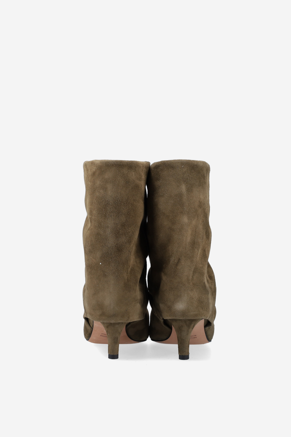 Slouchy suede boots
