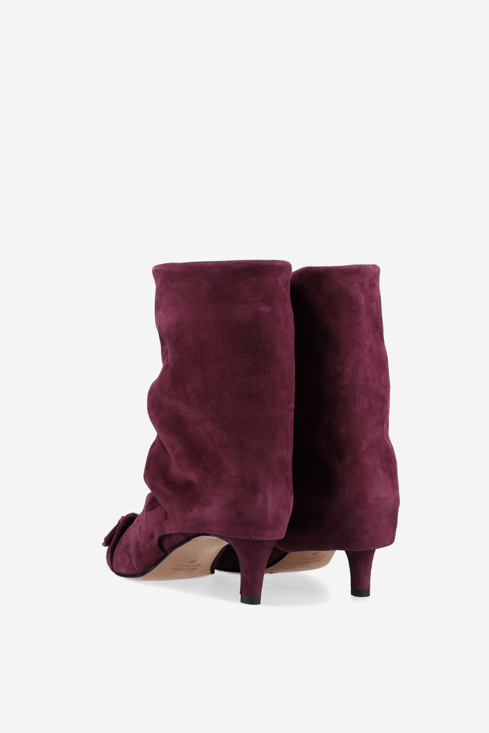Slouchy suede boots