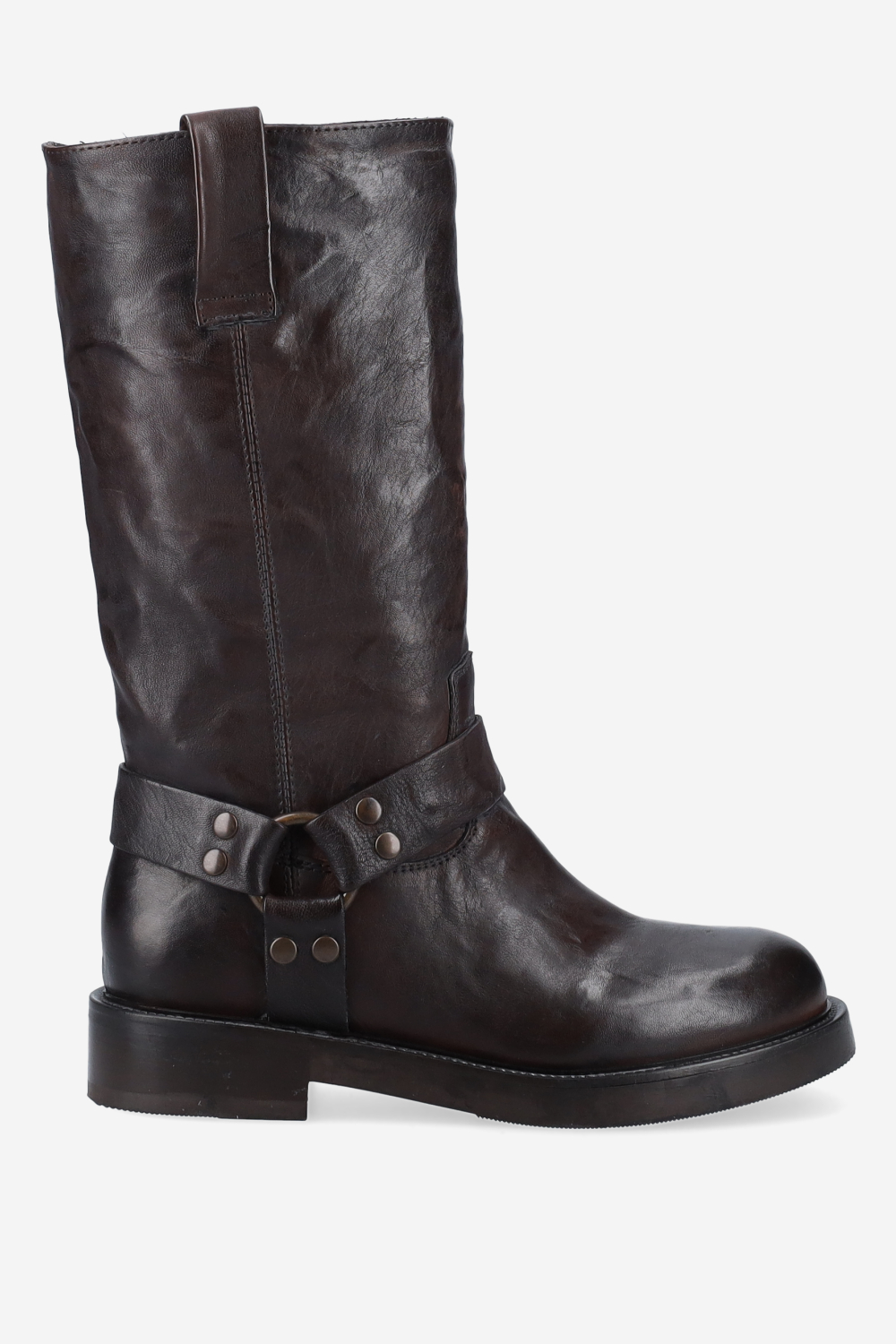 Julia Cerutti - Buckled leather boots