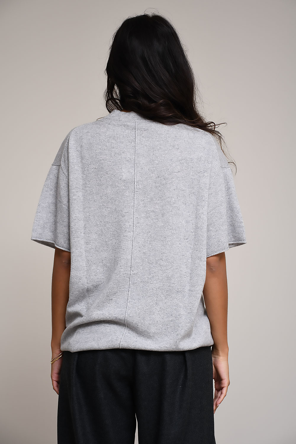 Wool/cashmere t-shirt