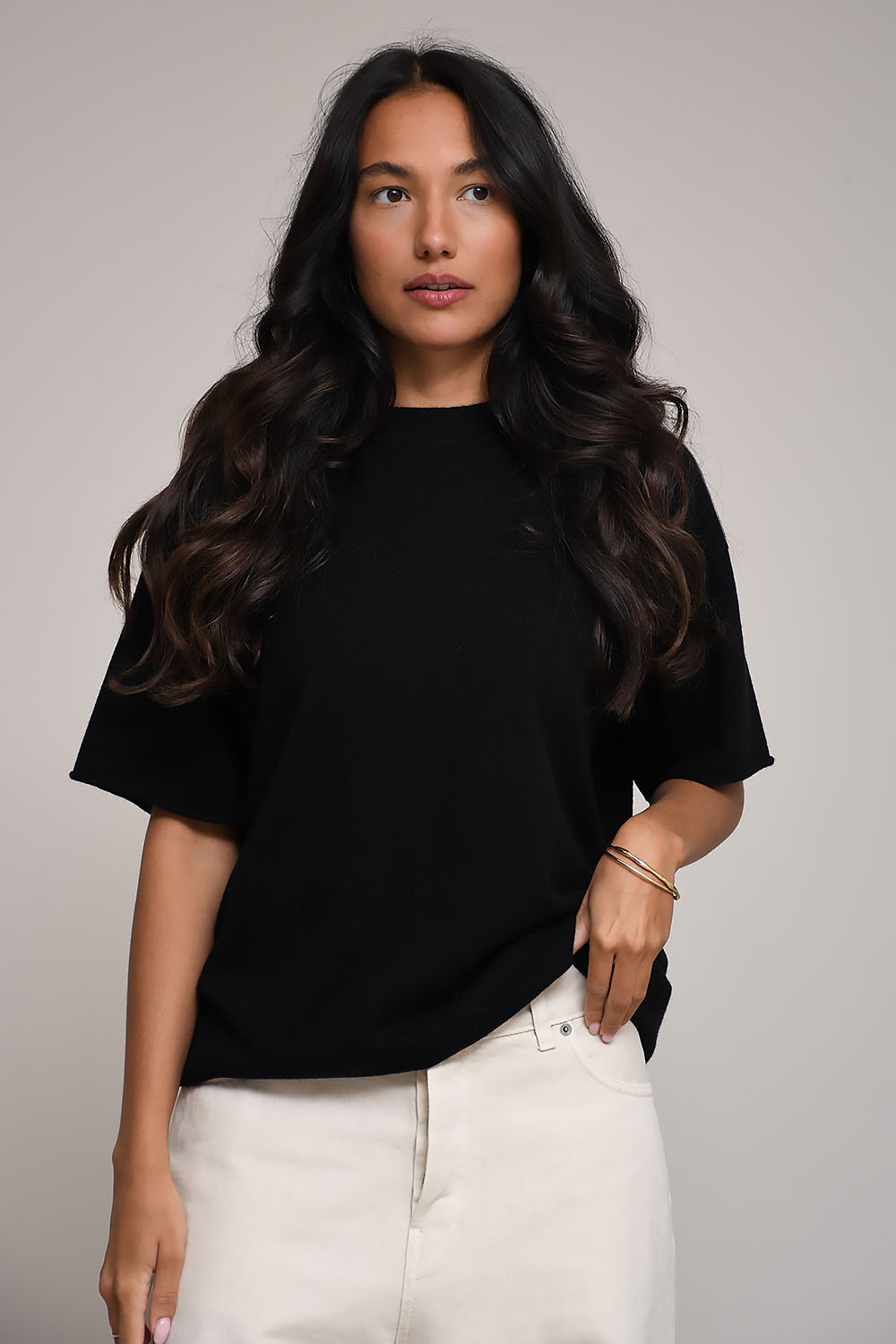 Rhea - Wool/cashmere t-shirt