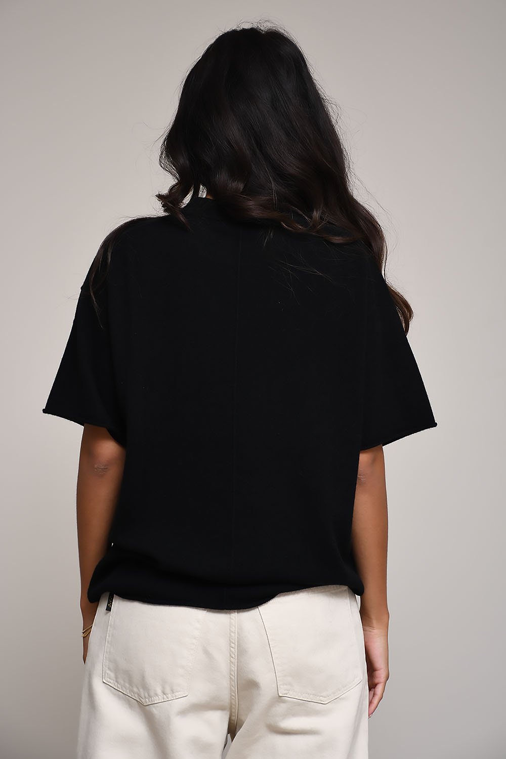 Wool/cashmere t-shirt