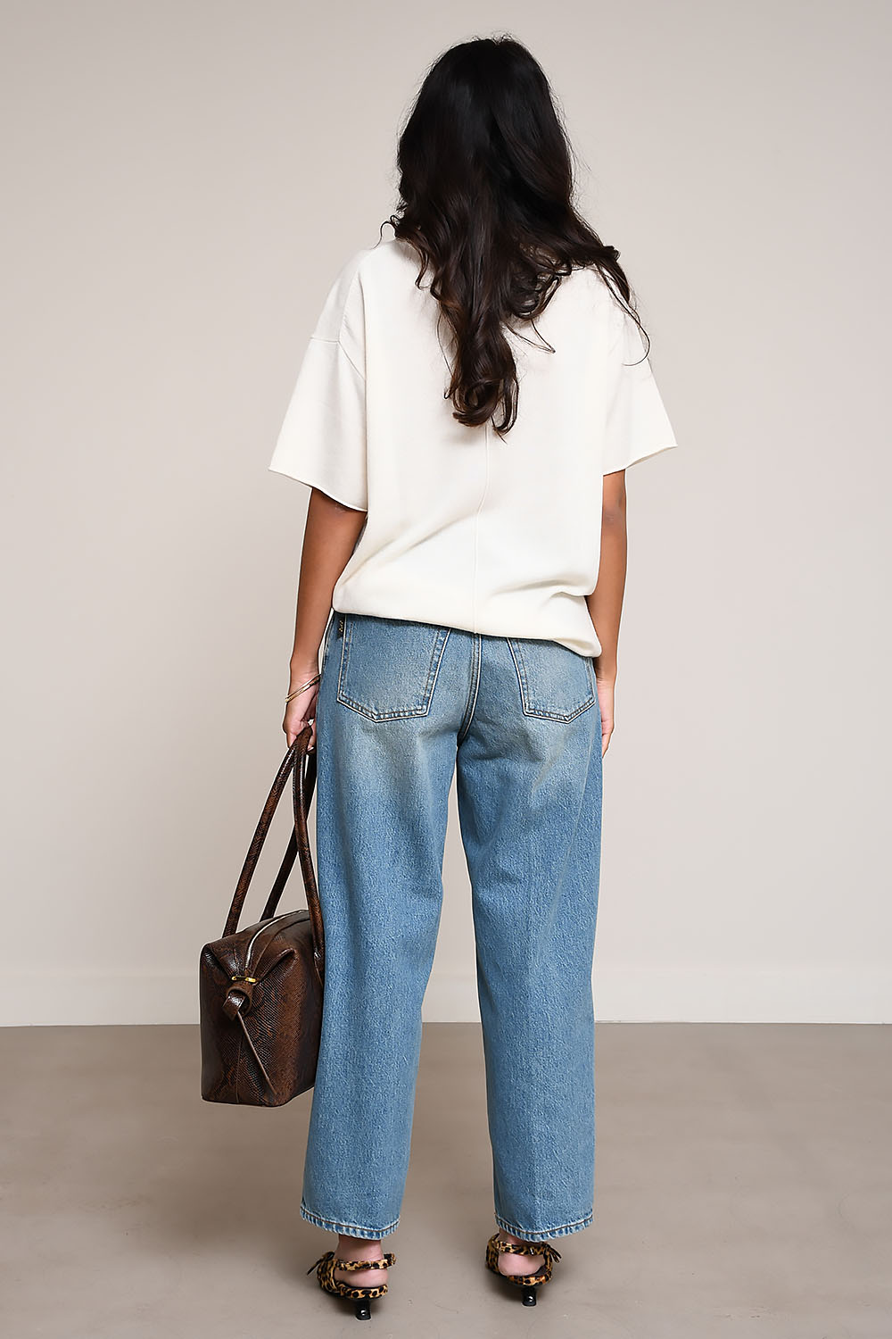 Wool/cashmere t-shirt