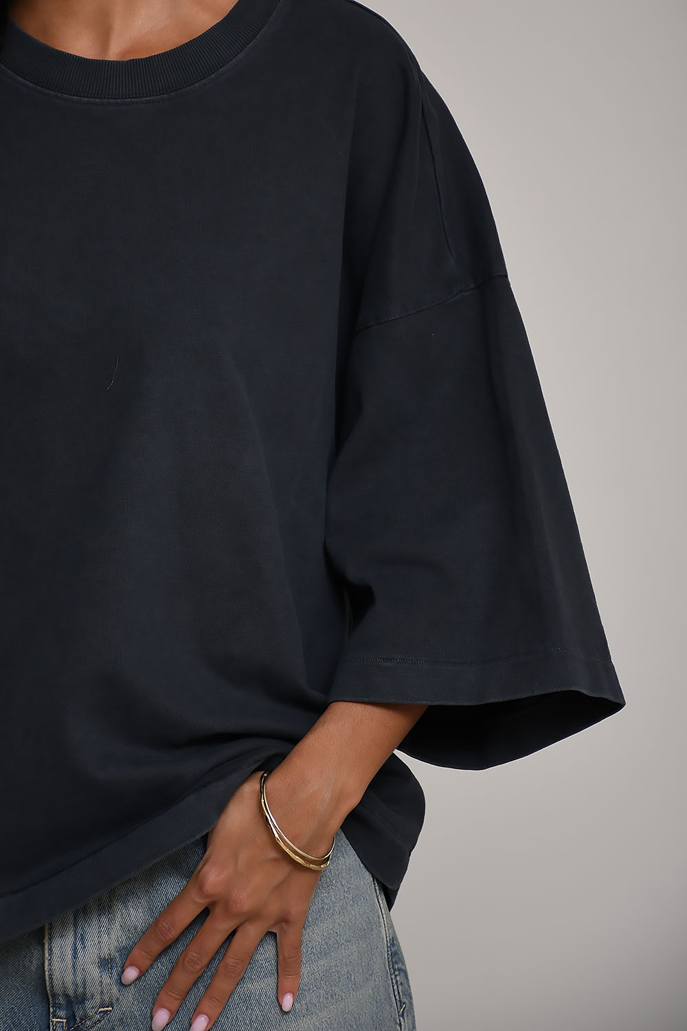 Ben trashed cotton t-shirt