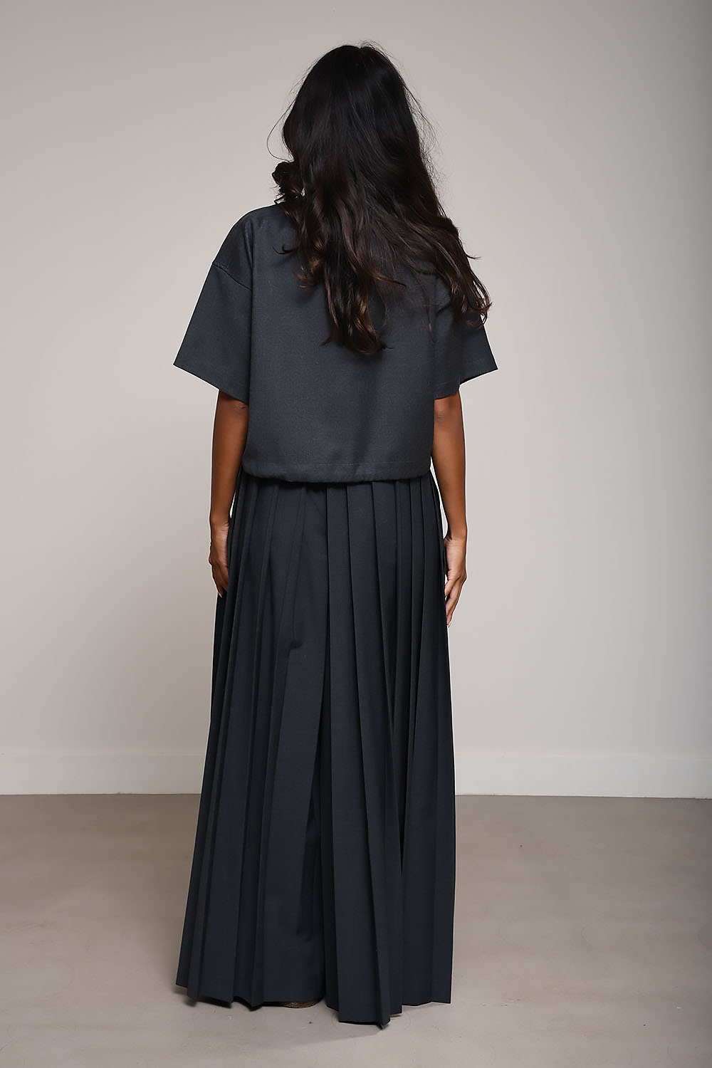 Phia atelier wool pleated pants