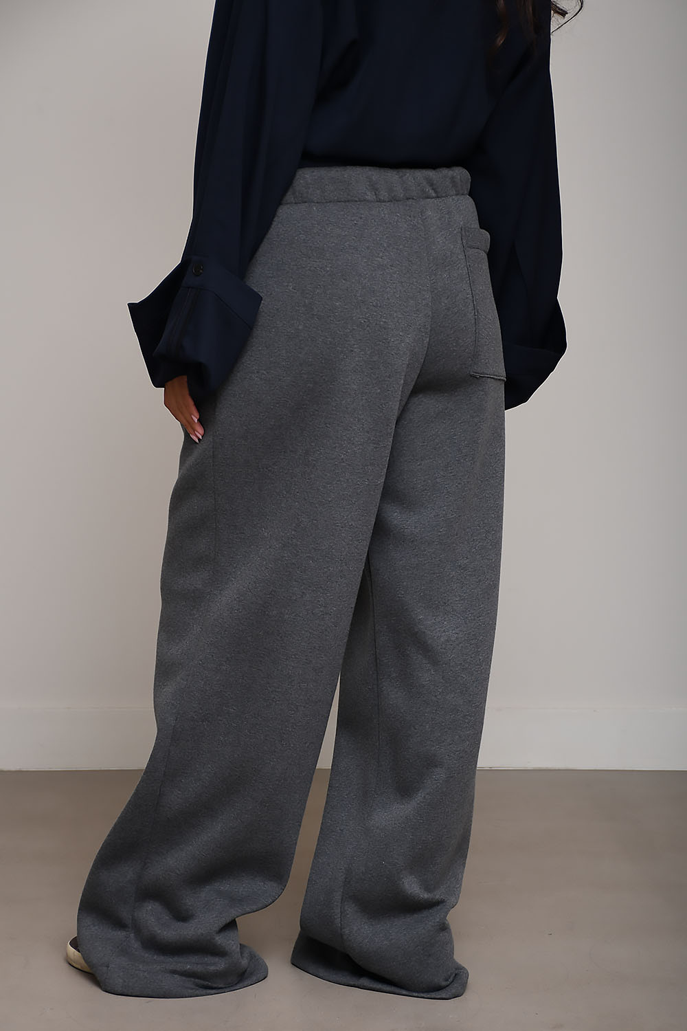 X heavy sweat loose pants