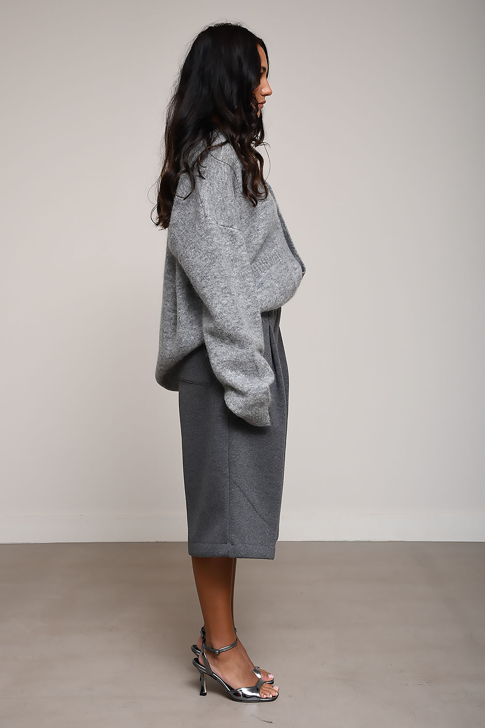 X collection Antwerp - X heavy sweat loose bermuda