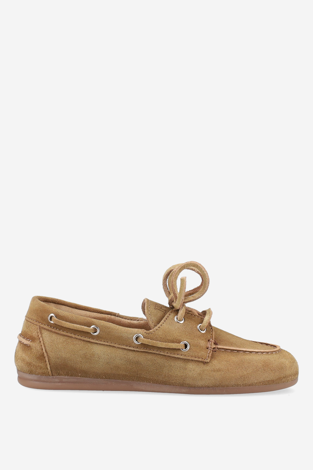Posa - Brushed suede boat loafers