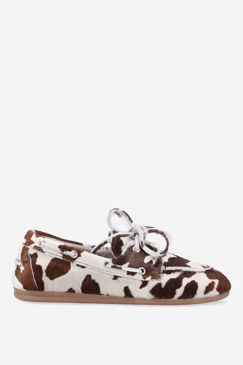 Posa - Cow hair leather boat loafers