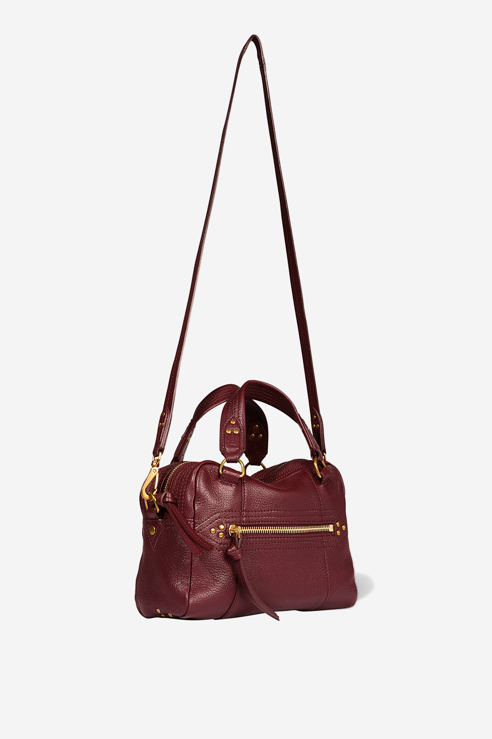 Lucky bowling mini leather crossbody
