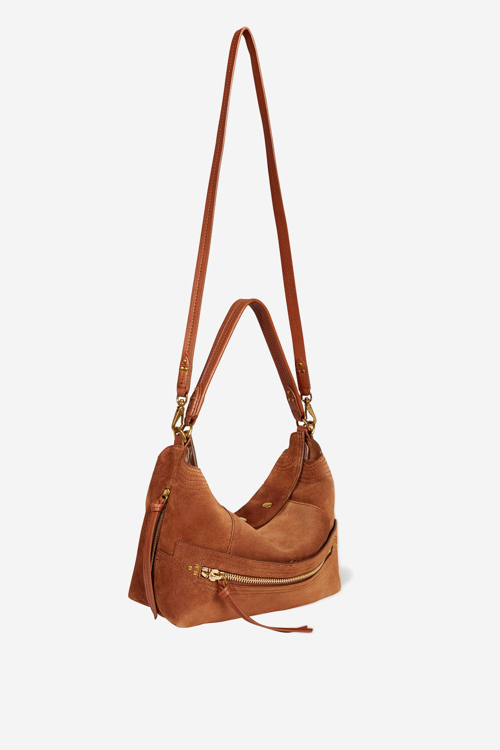 Lucky hobo suede crossbody