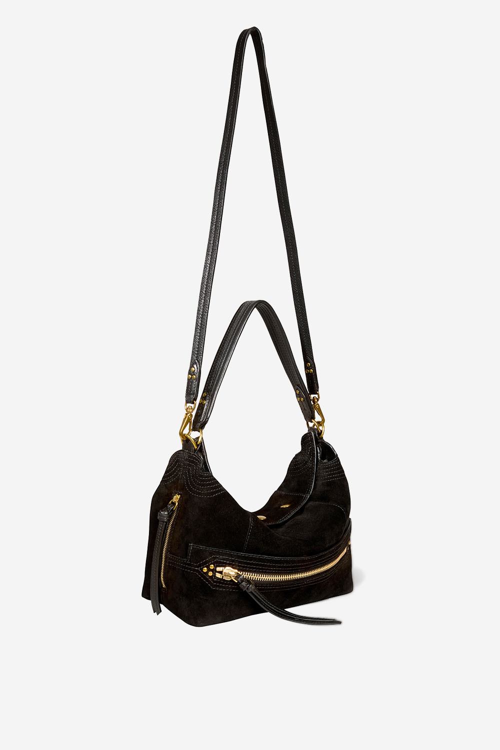 Lucky hobo suede crossbody