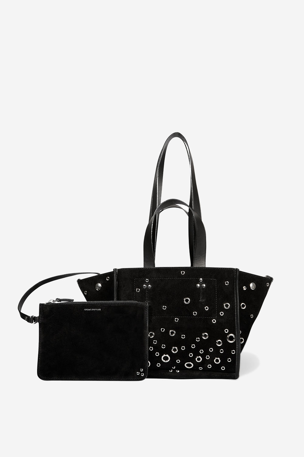 Leon S suede shoulder bag