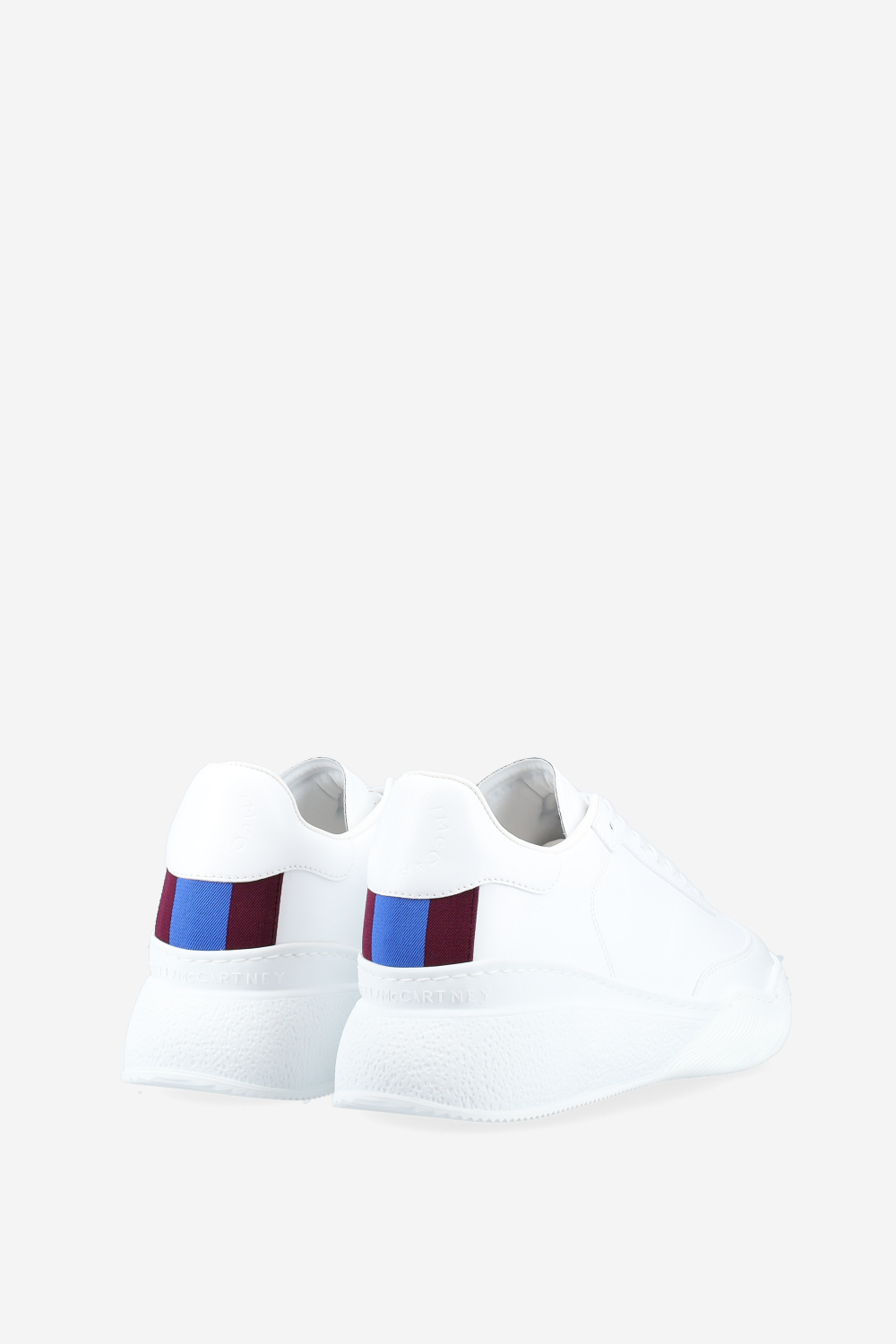 Loop lace-up vegan leather sneakers