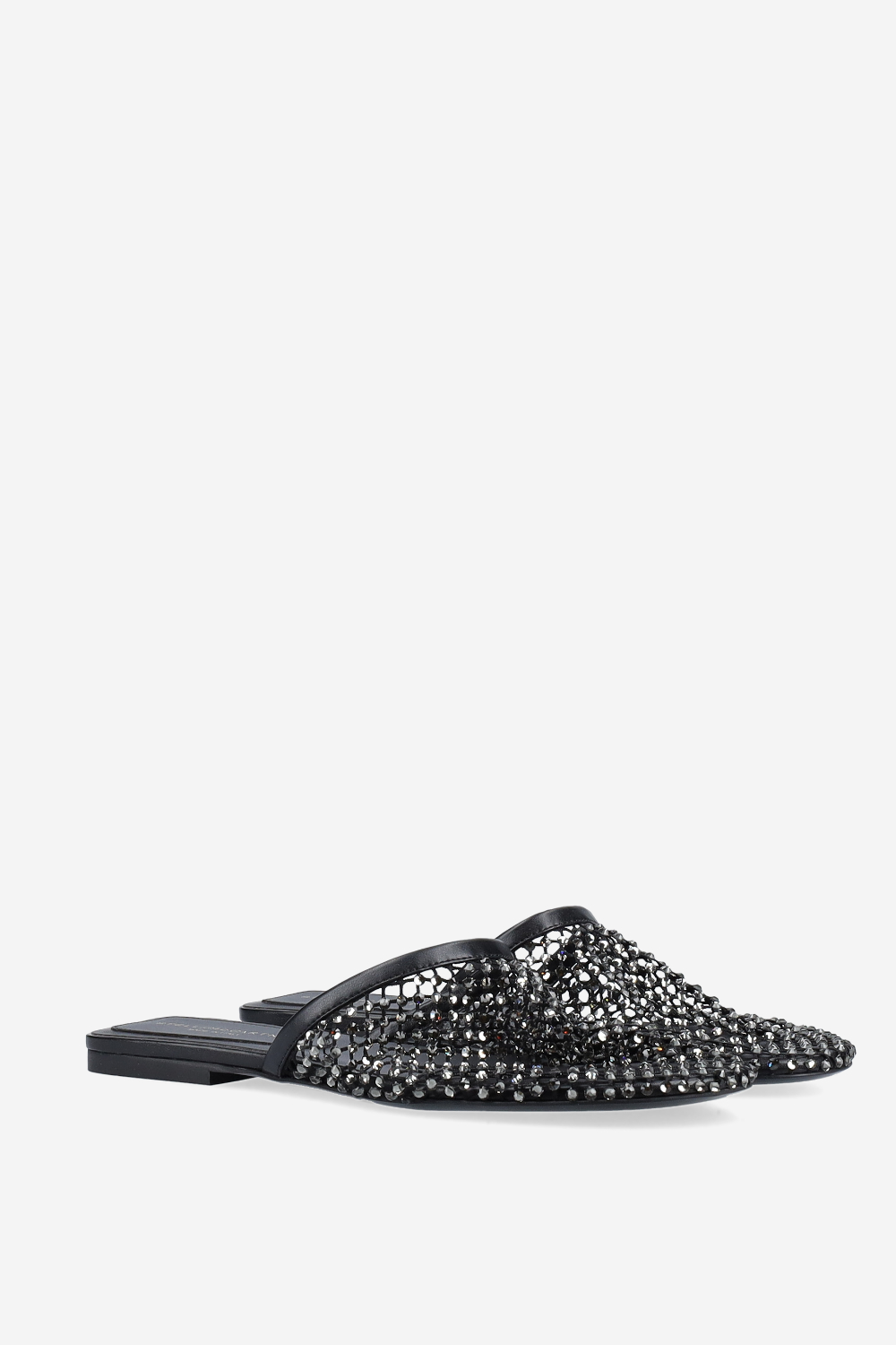 Crystal mesh flat slide