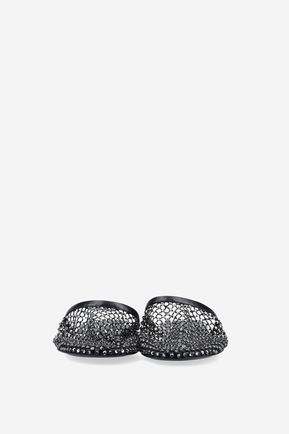 Crystal mesh flat slide