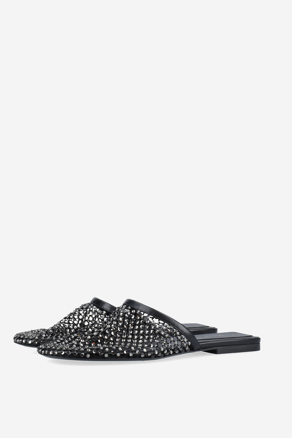Crystal mesh flat slide