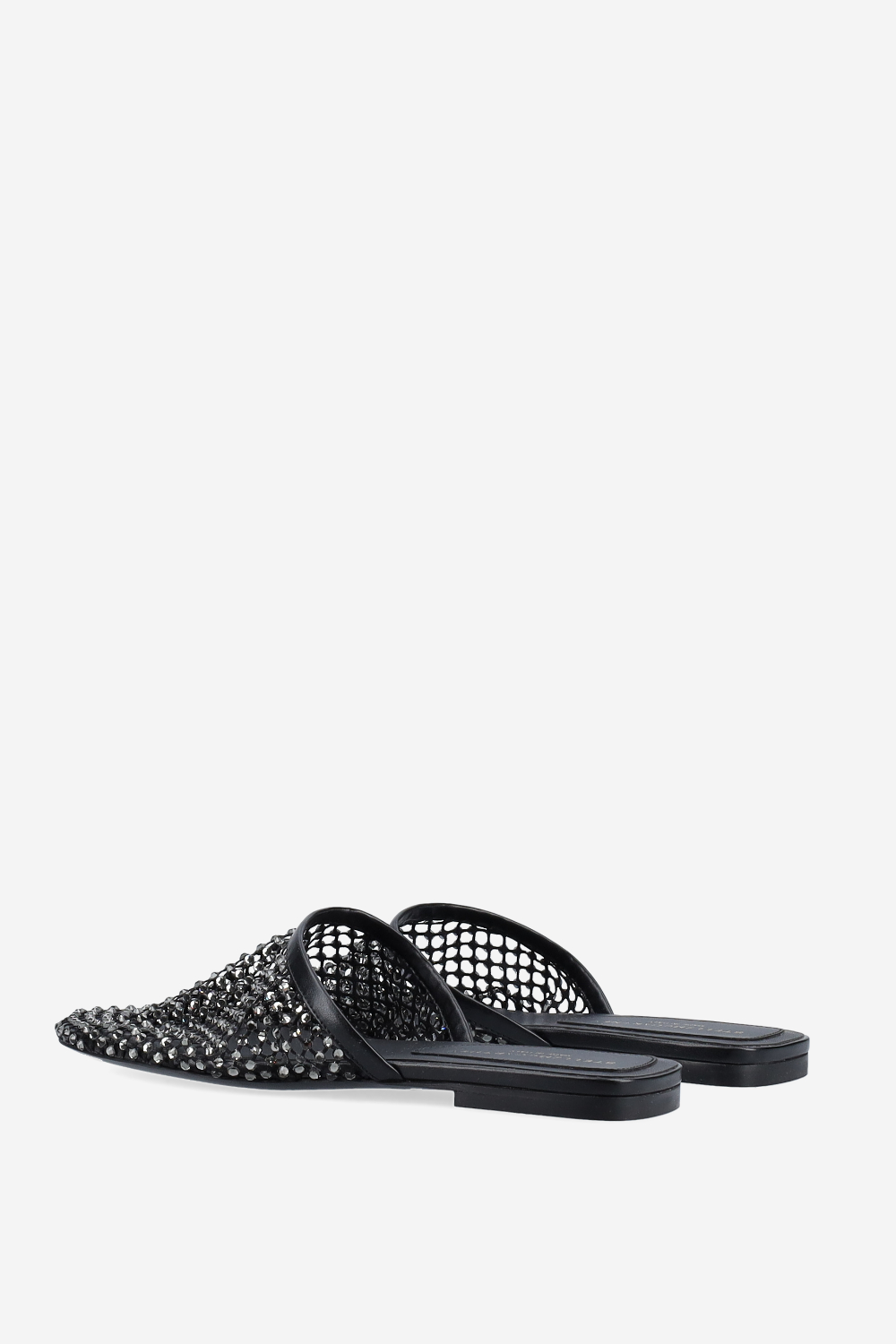 Crystal mesh flat slide