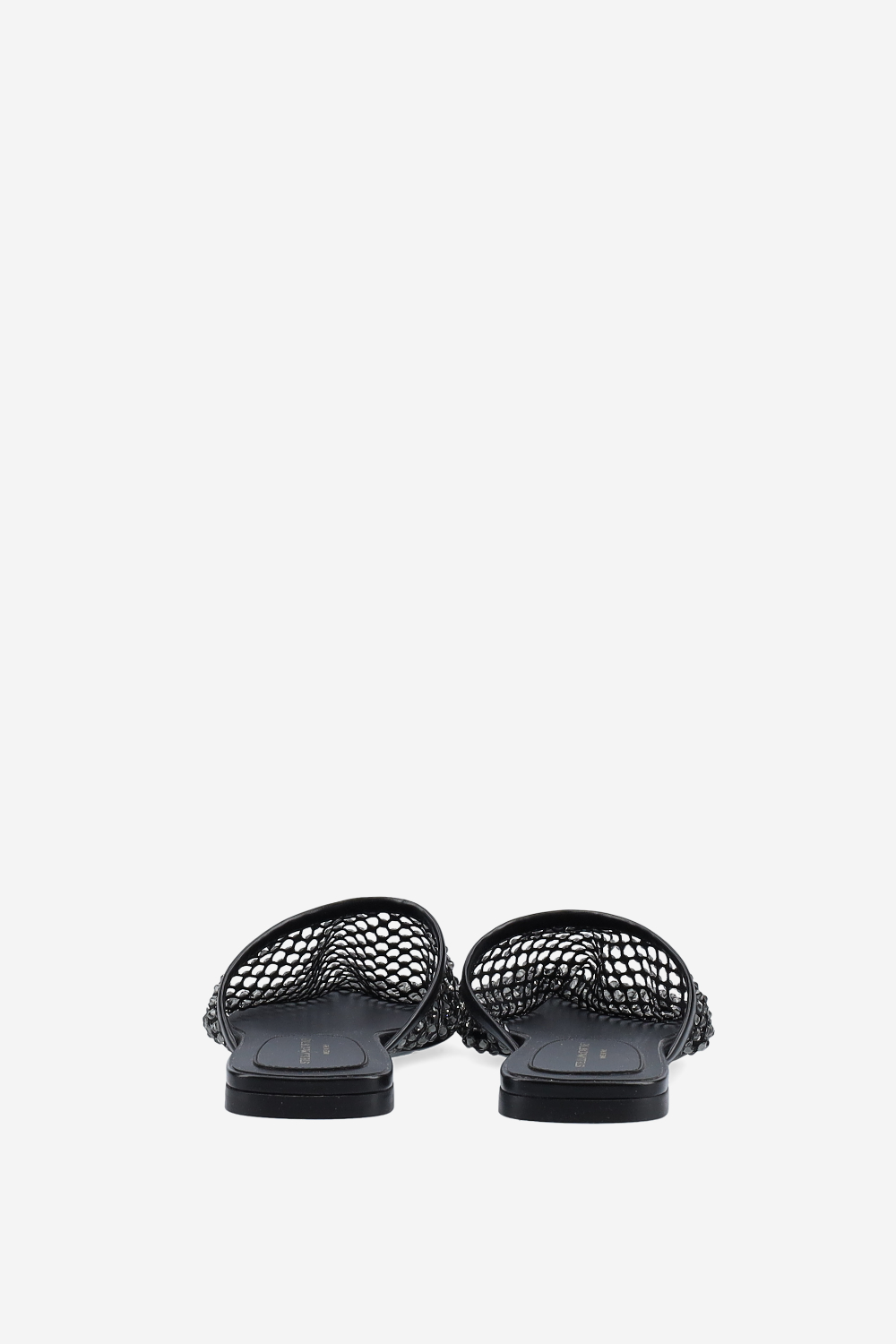 Crystal mesh flat slide