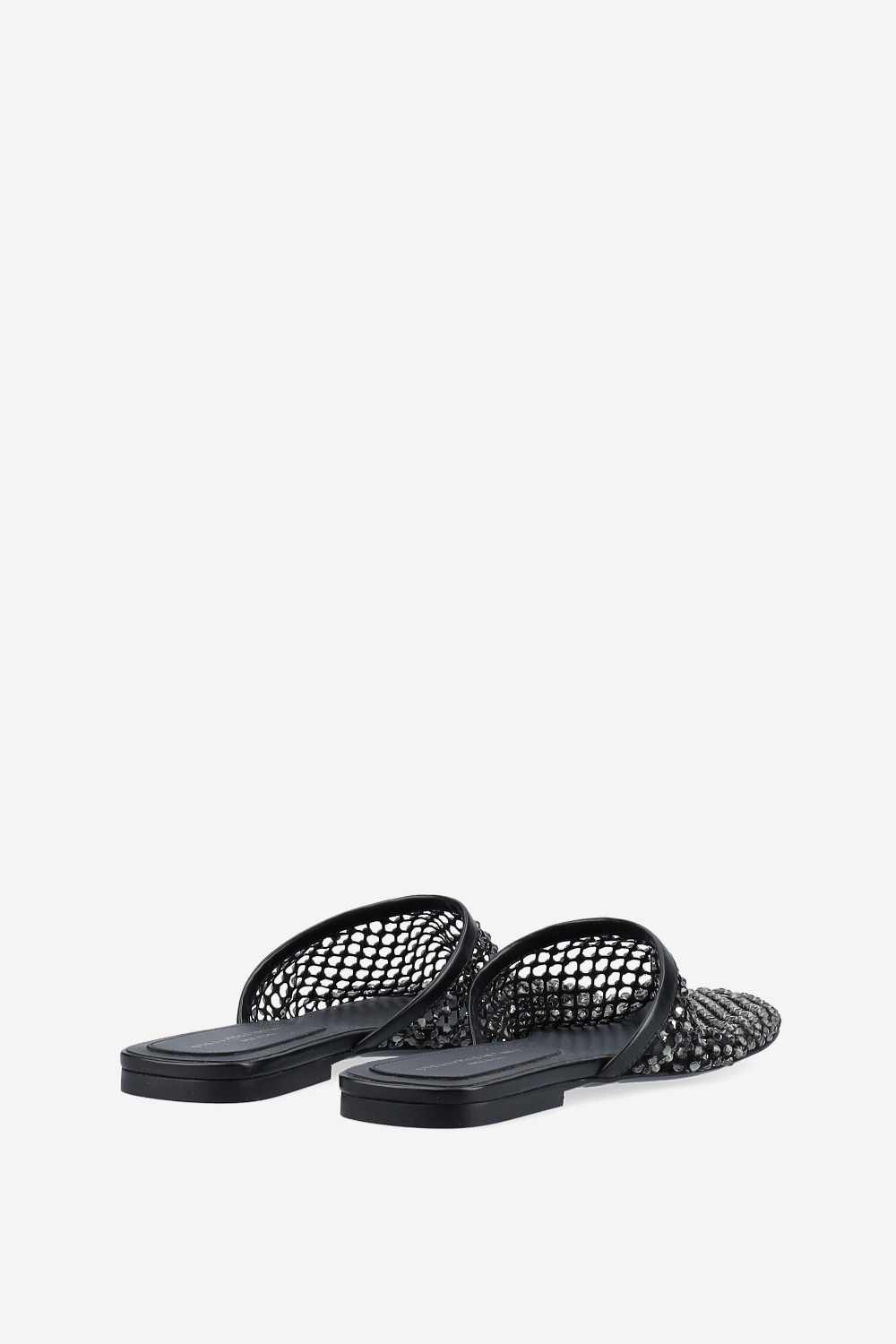 Crystal mesh flat slide