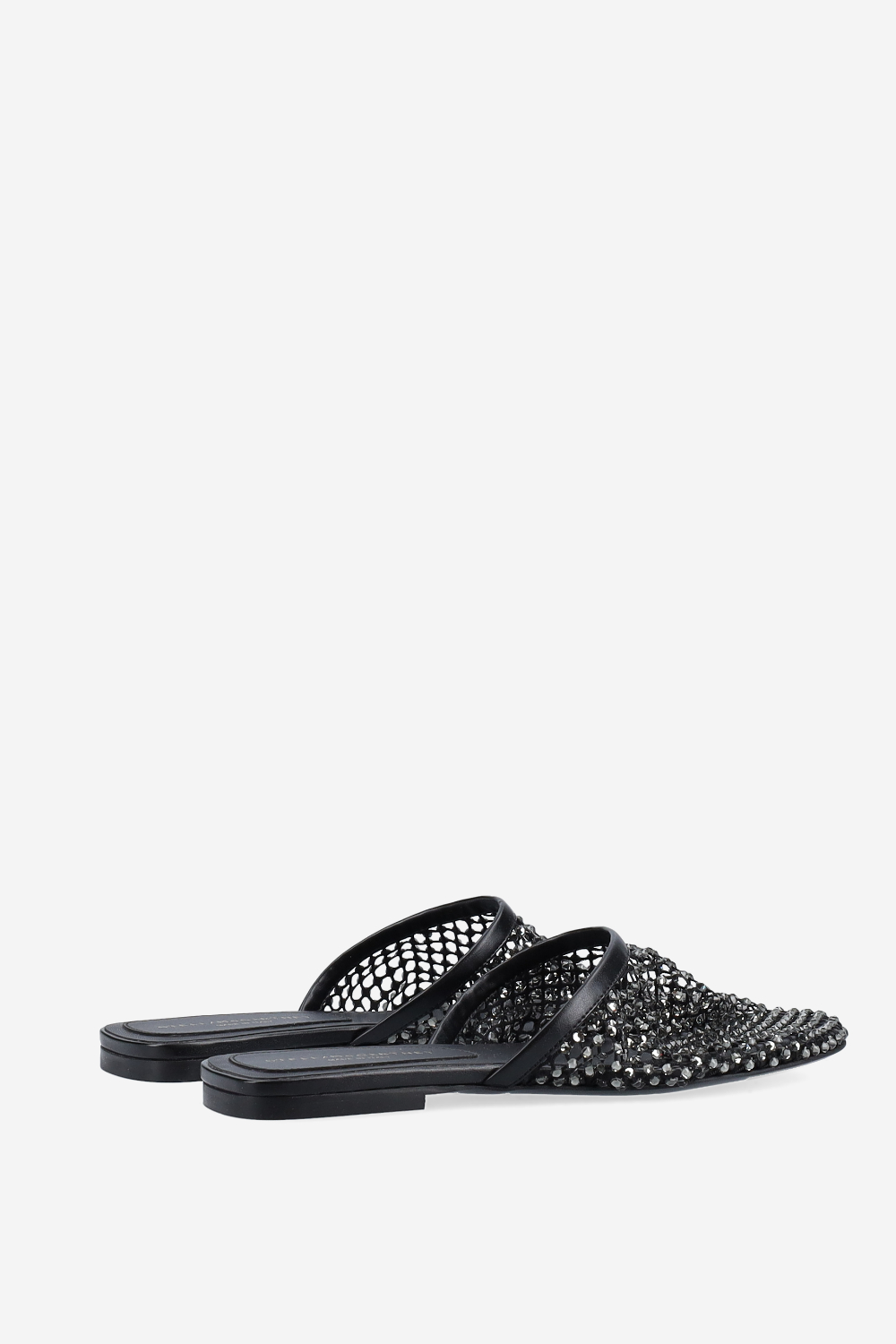 Crystal mesh flat slide