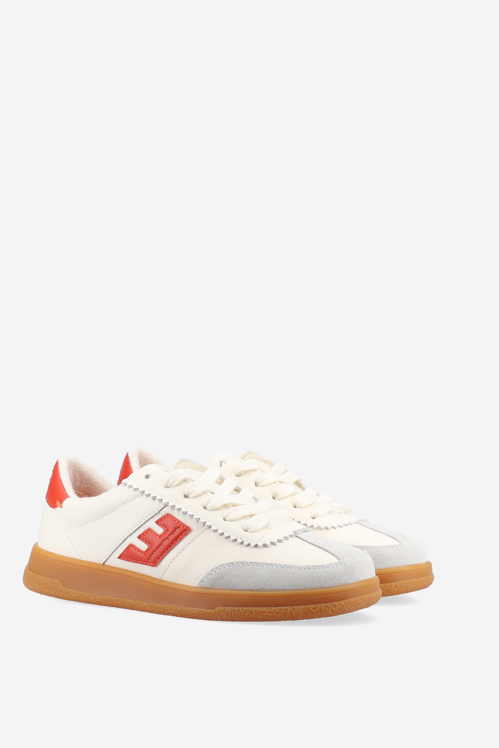 Santos leather sneakers