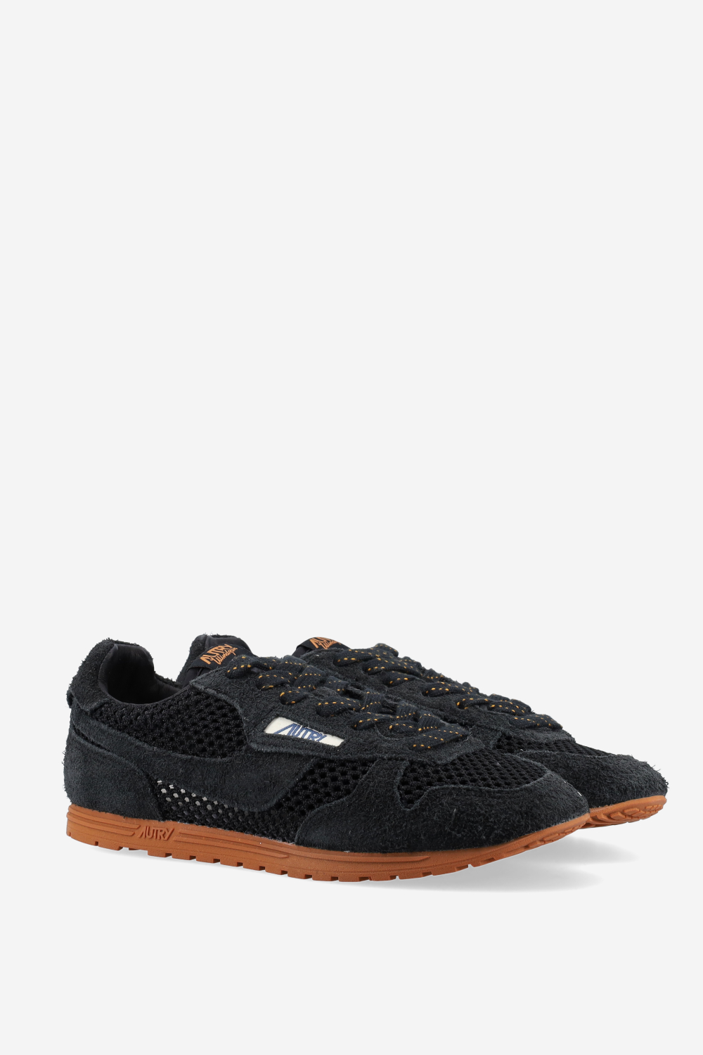 Windspin low suede sneakers