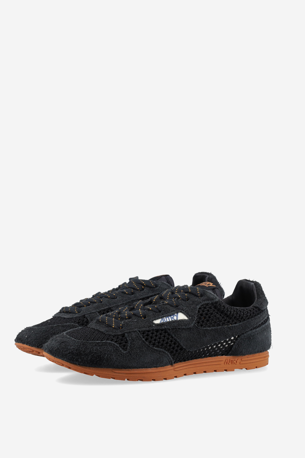 Windspin low suede sneakers