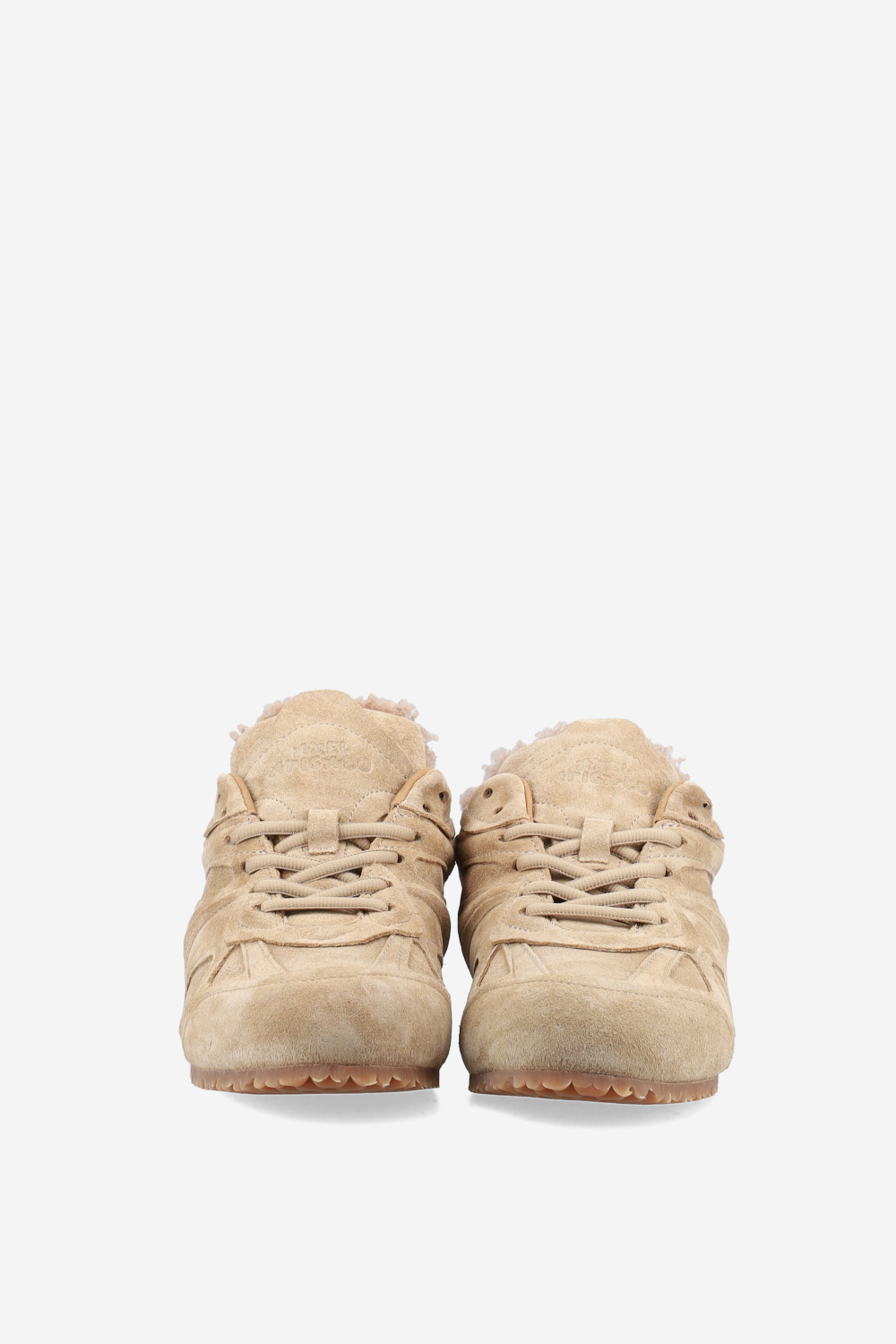 Slow shearling runner sneakers
