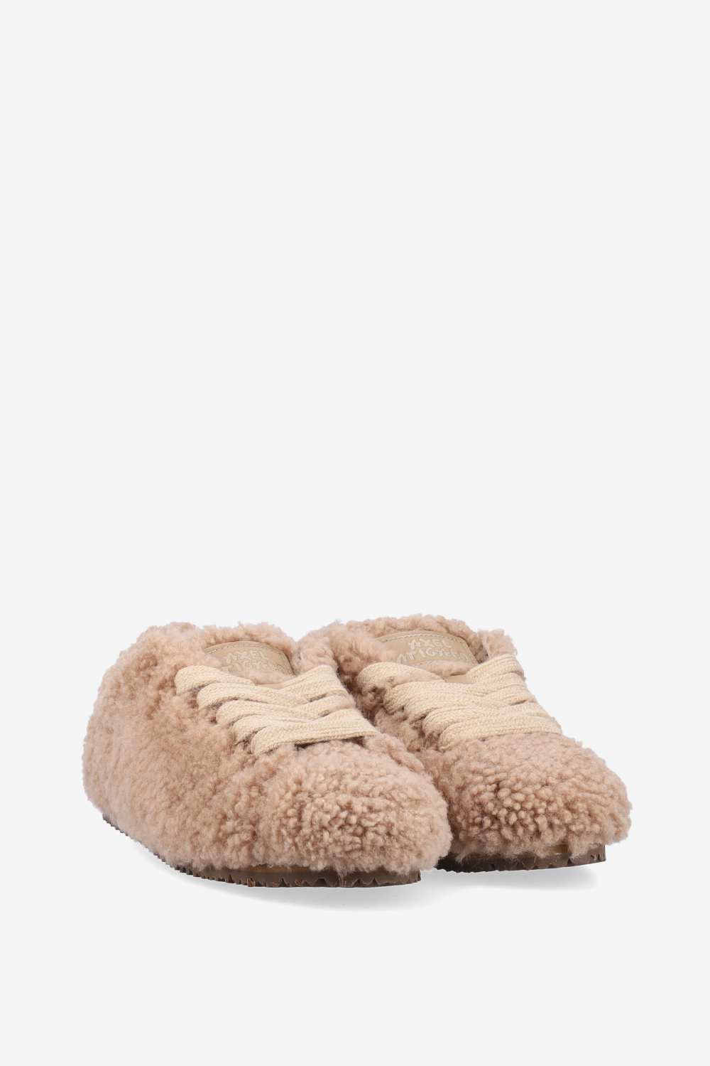 Tact shearling runner sneakers